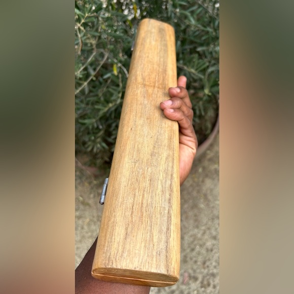 VTG Hand Carved Oware Board Game π§π― Sz 16βx1 3/4β - Picture 6 of 6